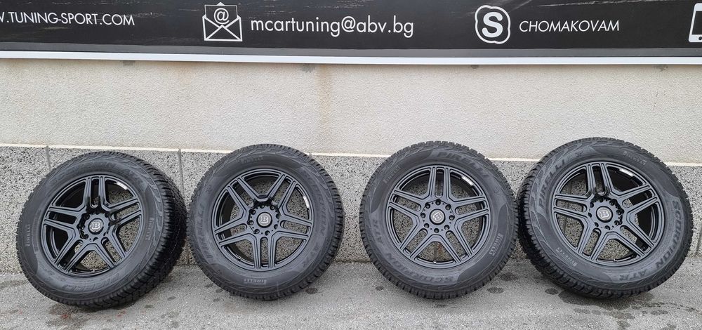 Джанти 22 цола + Гуми Pirelli 22 цола от Mercedes G500 4×4²
