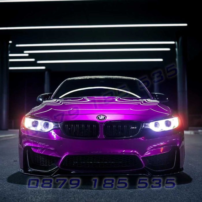 Тунинг лип спойлер предна броня BMW M3 F80 M4 F82 F83 бмв М Ф80 Ф82