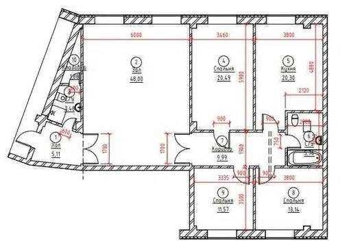5-комнатная квартира 141 м² в новостройке | ЖК Dream House