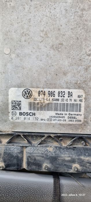 Piese Volkswagen Crafter 2.5TDI euro 4 2007