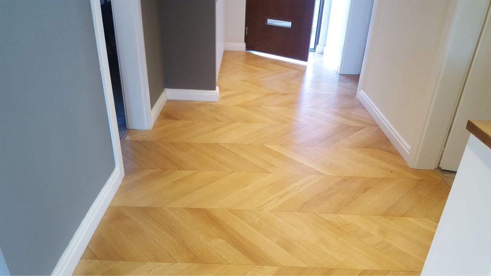 Montaj Parchet stratificat lipit/spc heringbone/chevron/ lamint/plinta