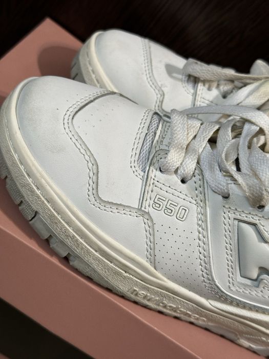 Кроссовки кожа белые