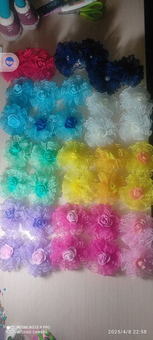 Бантики для девочек ручной работы