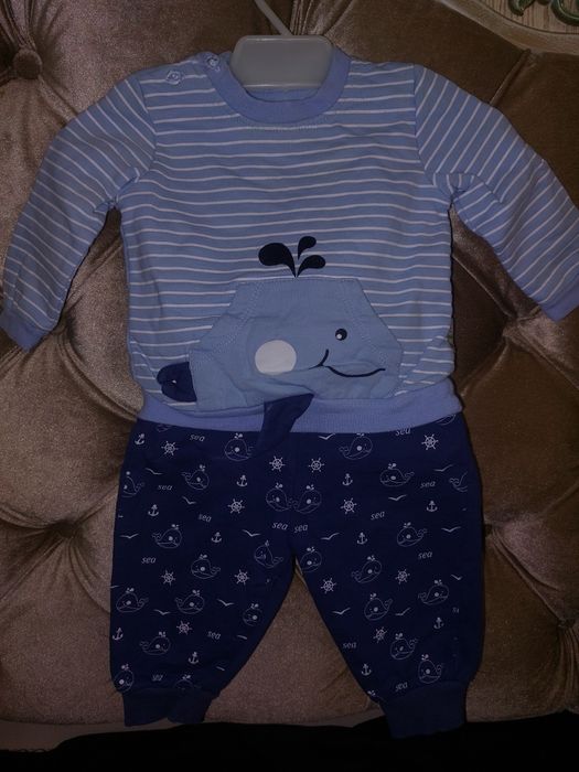 Давойка теплый с начёсом для 3-6месяц ребенку