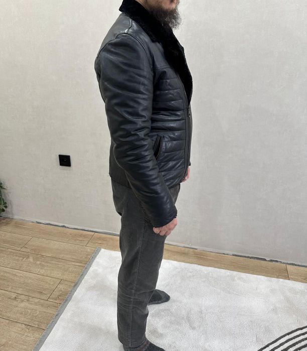 Кожанная куртка