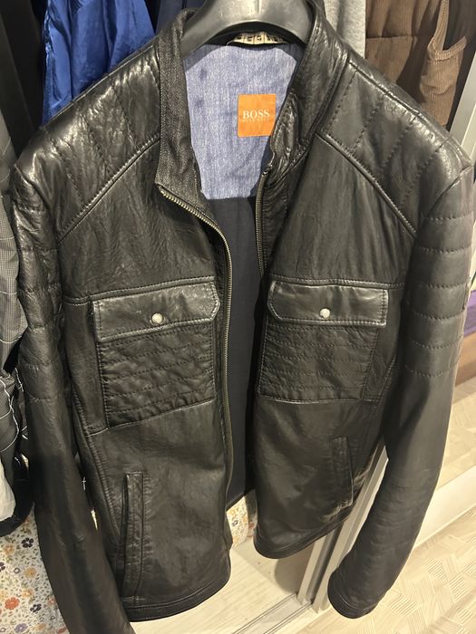 Hugo boss кожено яле