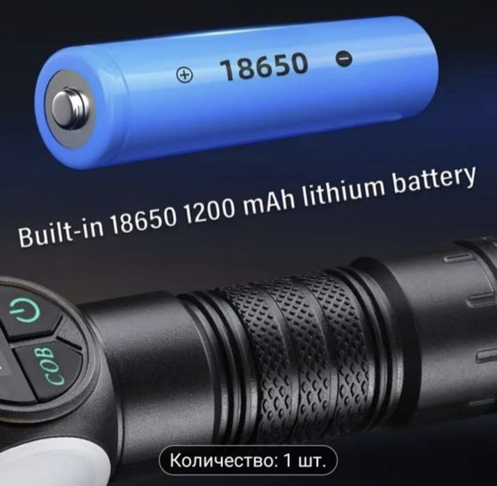 Фонарик  карманный