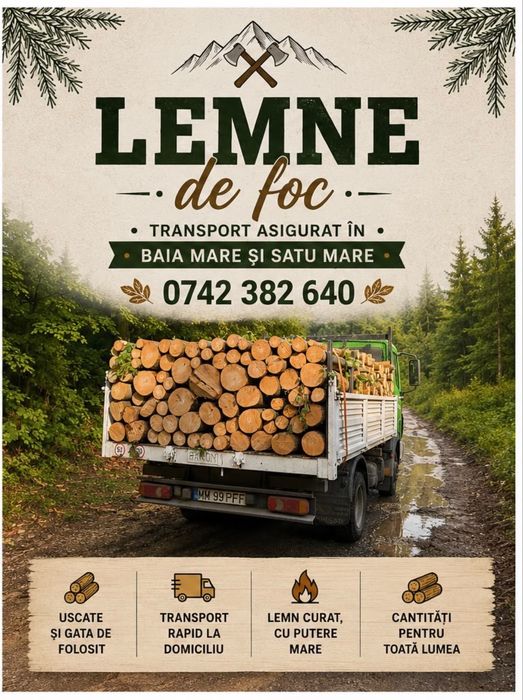 Lemn de foc diferite dimensiuni