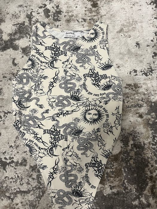 Боди-потник BERSHKA