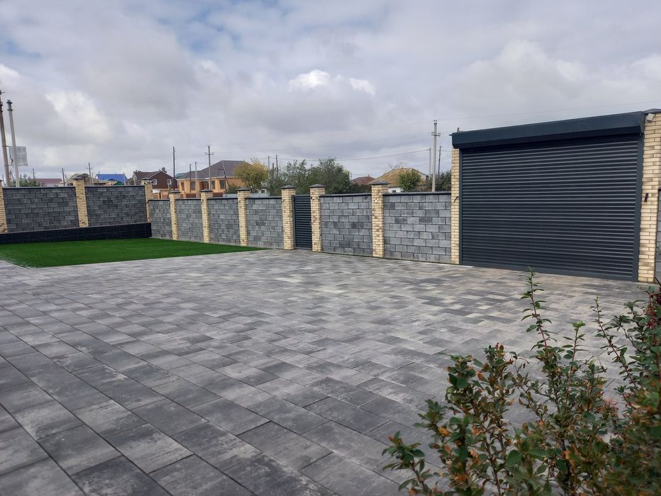 Укладка брусчатки