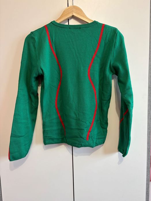 Alessa Hug Пуловер От Плетиво - Green