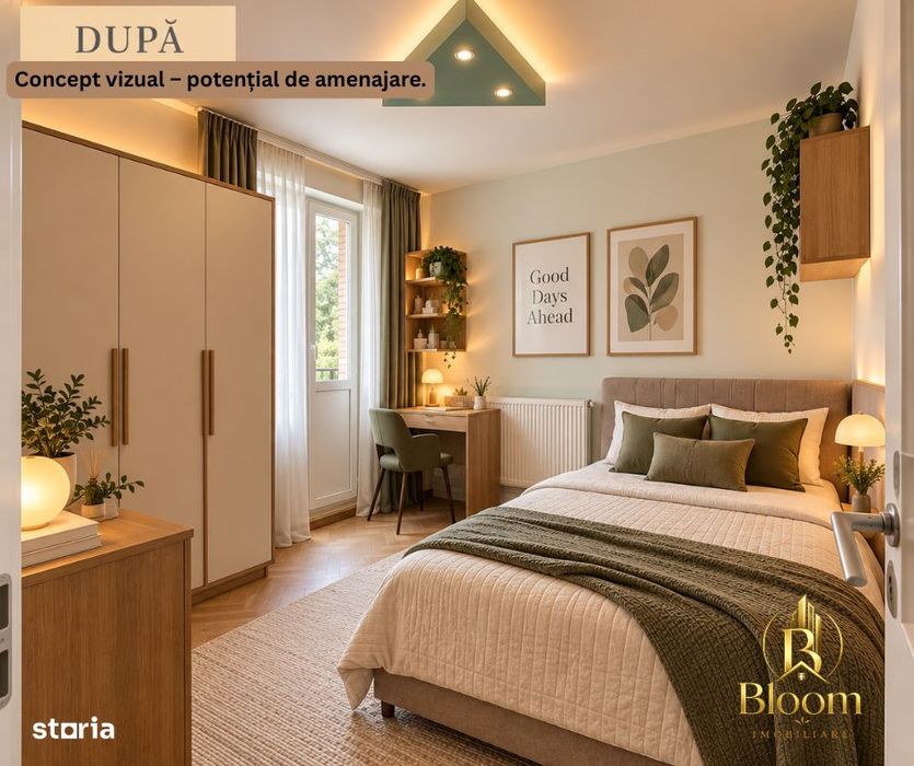 2 camere | ~50 mp | 2 balcoane | Centrală | Micro 16 – 53.000 €