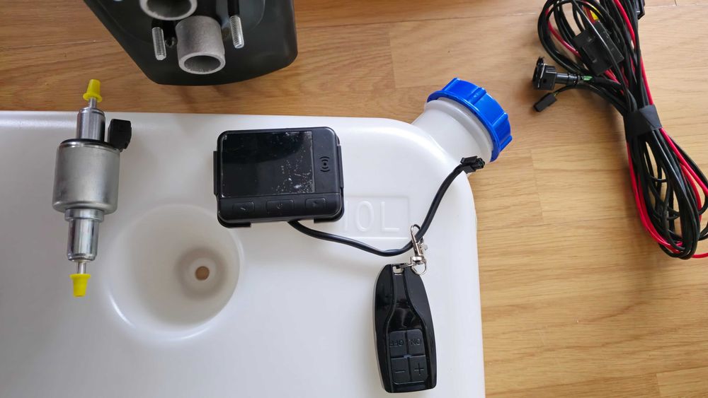 Sirocou tip webasto 8kw încălzire auxiliara stationara diesel aeroterm