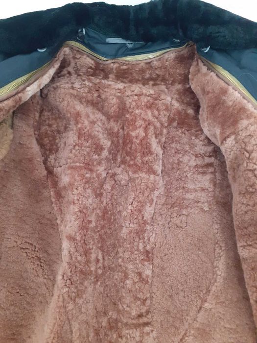 Кожух, шуба с кожа, зимна шуба с подплата размер M / L