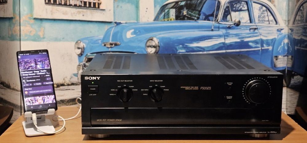 Esprite arta - amplificator statie Sony TA F 505 ES