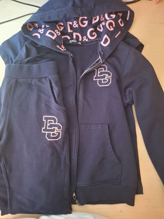 Спортивный костюм 136 рост синий