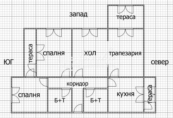 Тристаен ТУХЛЕН апартамент на предпочитан ВТОРИ етаж - до РУМ!