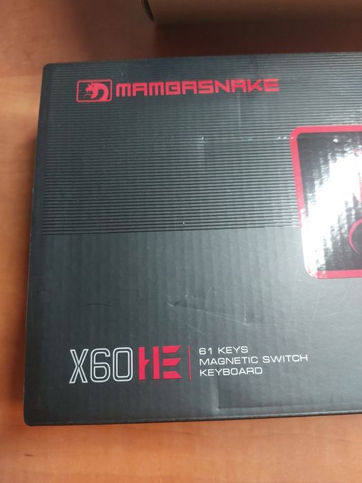 Kit gaming tastatura mecan+mouse wireless Mambasnake x60HE+x11-M  noi