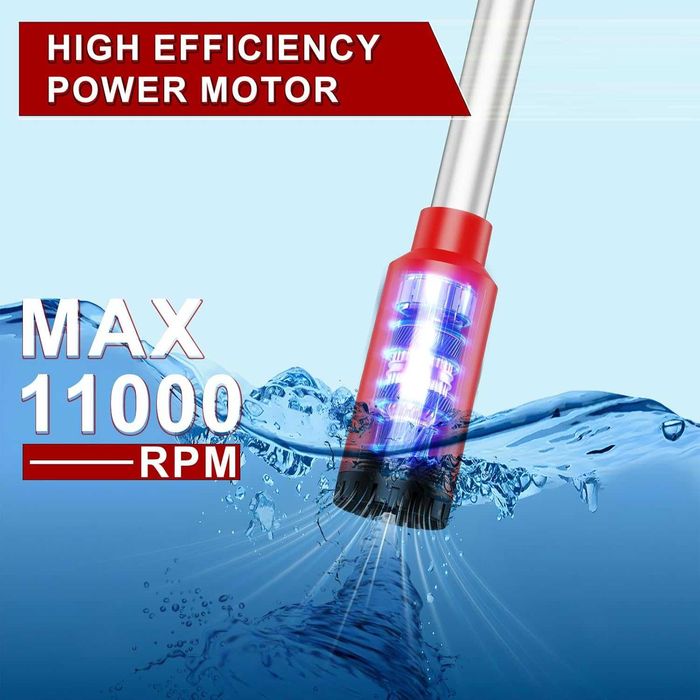 Безжична водна помпа SundpeyPRO, 2 x 4.0Ah батерии, 1,5 метра маркуч