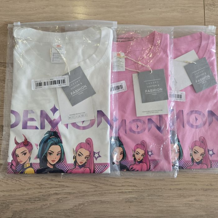 Детски тениски с къс ръкав K-Pop Demon Hunters