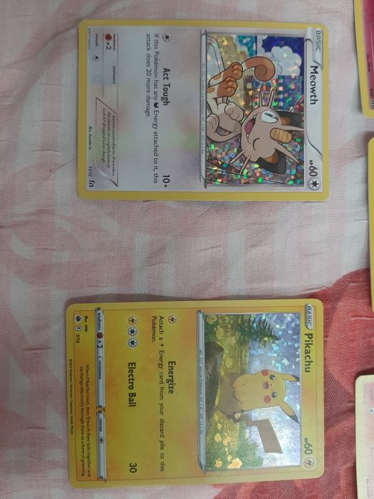 Cărți pokemon promoționale McDonald's 2016