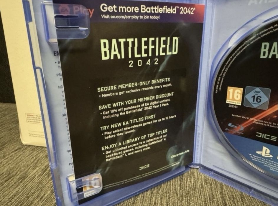 Игра PlayStation / Battlefield 2042 PS4 PS5