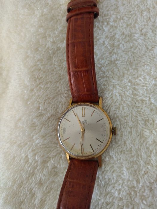 Часы позолоченные 21 микрон