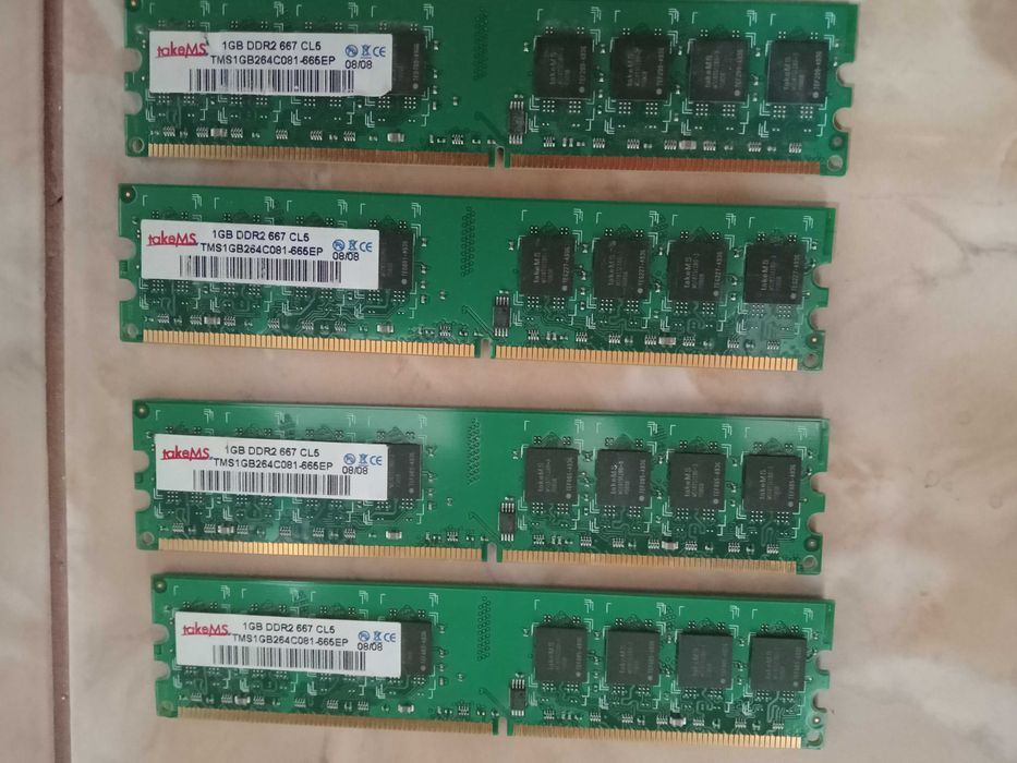 Seturi de placute de memorie RAM ddr3 , ddr2,etc. pt desktop / laptop