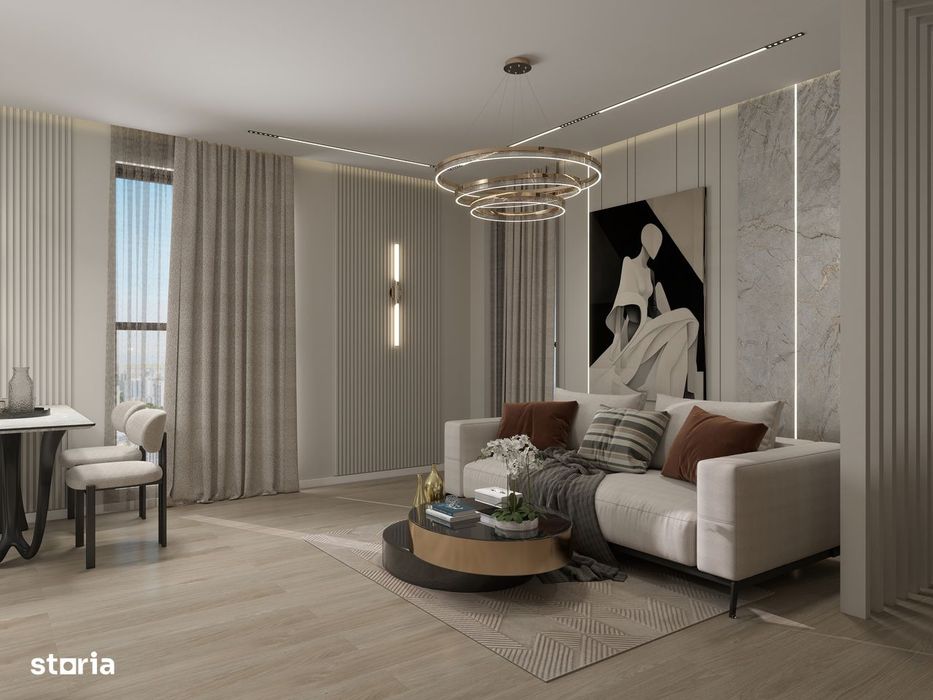 PROIECT NOU – BLOC dispus pe P+5E+ER, apartamente cu 1, 2 si 3 camere