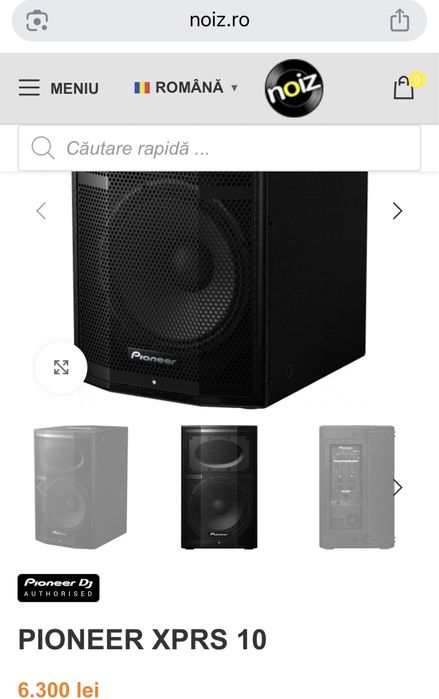 Boxe Profesionale Topuri Powersoft 2400 W PIONEER XPRS 10