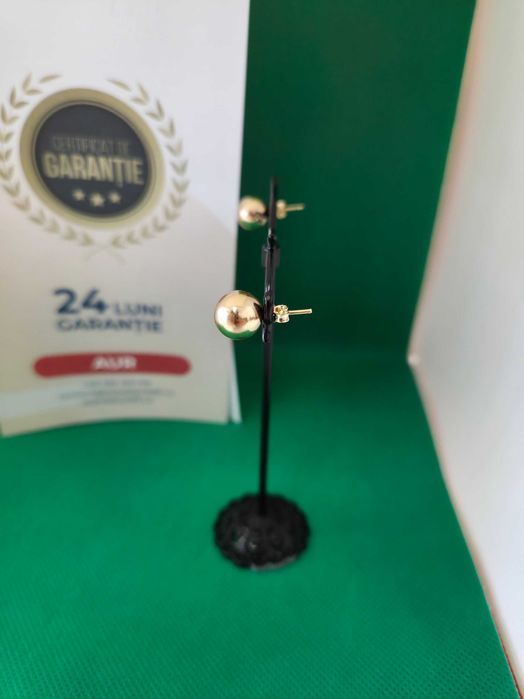 Cercei aur 14K 2.55g (AG13 Independentei B54520.4) - Garantie 2 Ani!