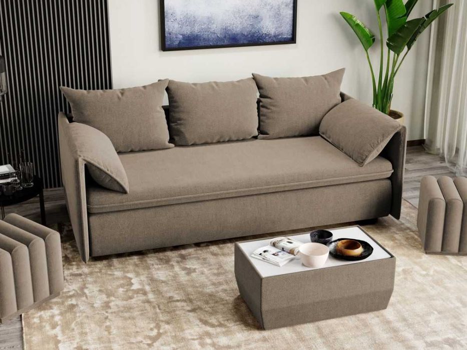 Canapea Extensibila Vanilla Cappuccino