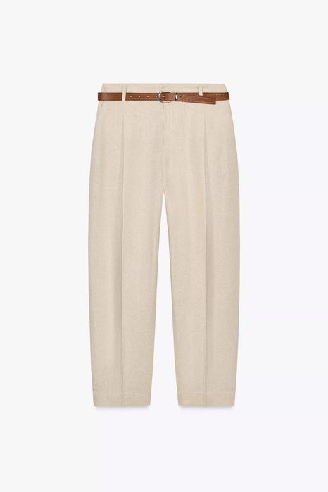 Брюки льняные ZARA, размер L. Оригинал