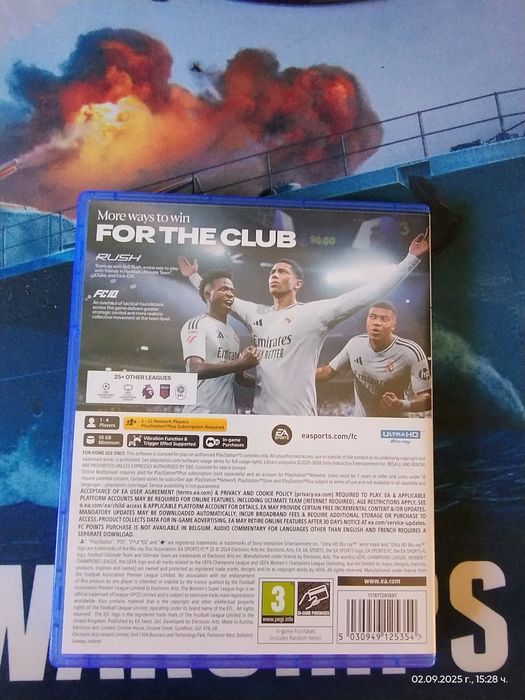 Продавам Fifa 25,24 Got of War Ragnarok