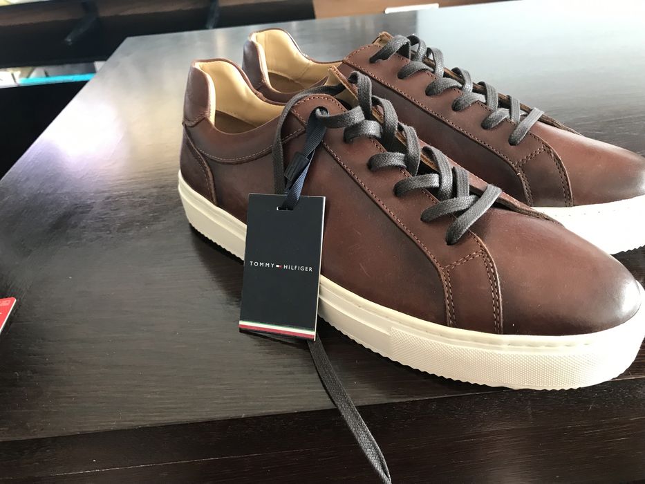 Adidasi TOMY HILFIGER piele suta la suta original