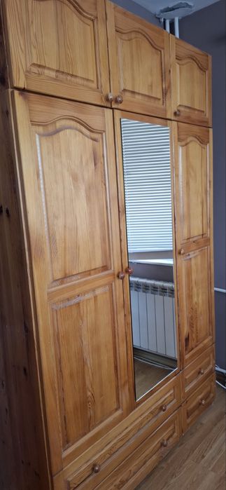 Чамови мебели за спалня с матрак magniflex