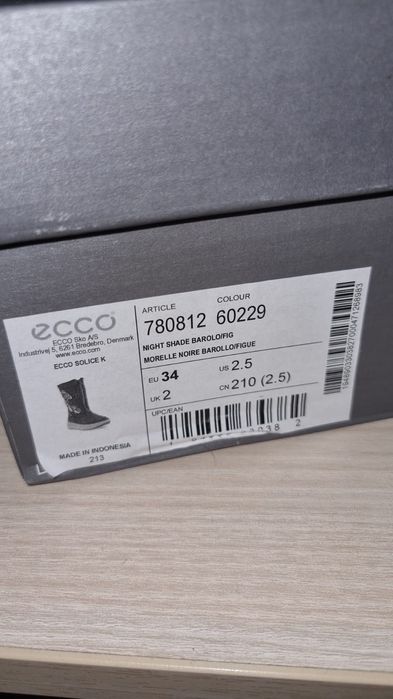 Ghete /zăpadă/iarnă ECCO Fetițe de iarnă