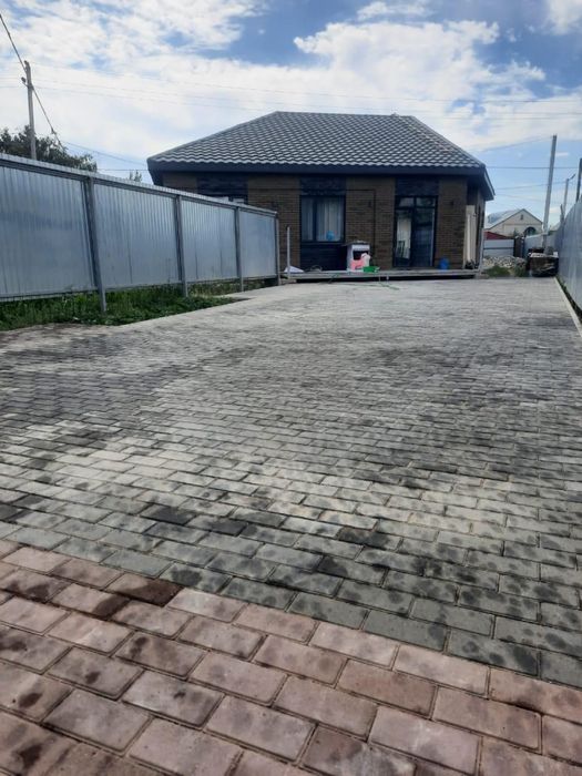 Брусчатка укладка