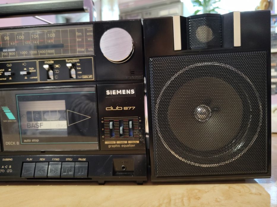 Radio-casetofon boombox Siemens Club 877 Ghettoblaster
