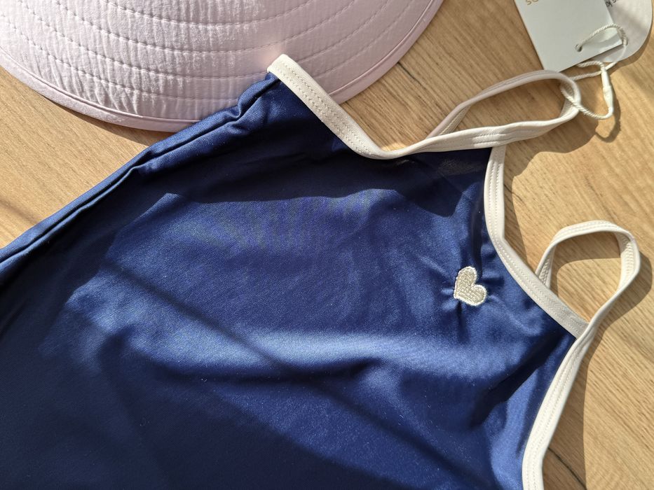 Слитный купальник для девочек