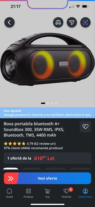 Boxa portabila Soundbox 300