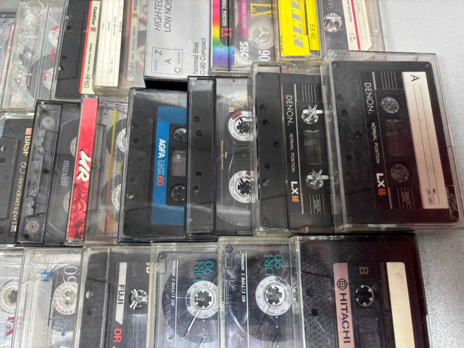 Аудио Касети BASF, SONY, TDK, FUJI, AGFA и др. /40 броя за 79,00 лв./