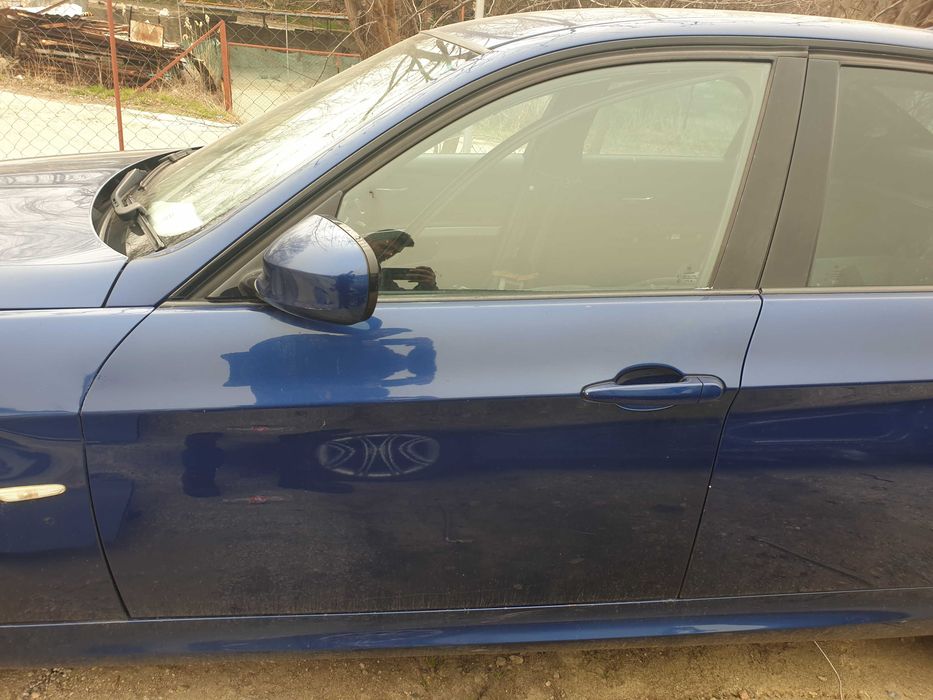 Предна лява врата (381 LE-MANS-BLAU METALLIC) - БМВ/BMW - E90