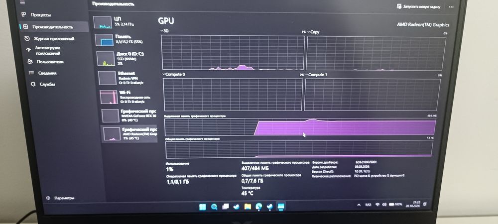 Игровой ноутбукHp victus 16