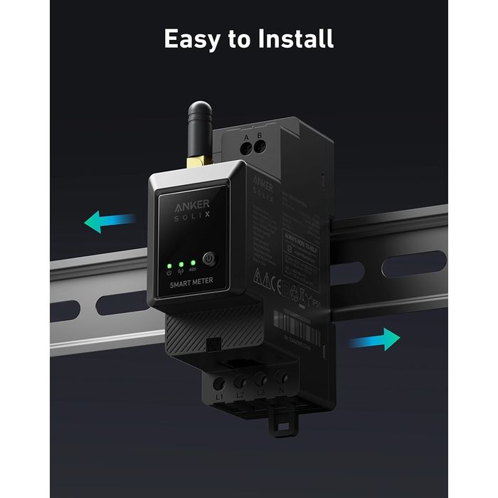 Anker Solix Smart Meter, contor inteligent,negru