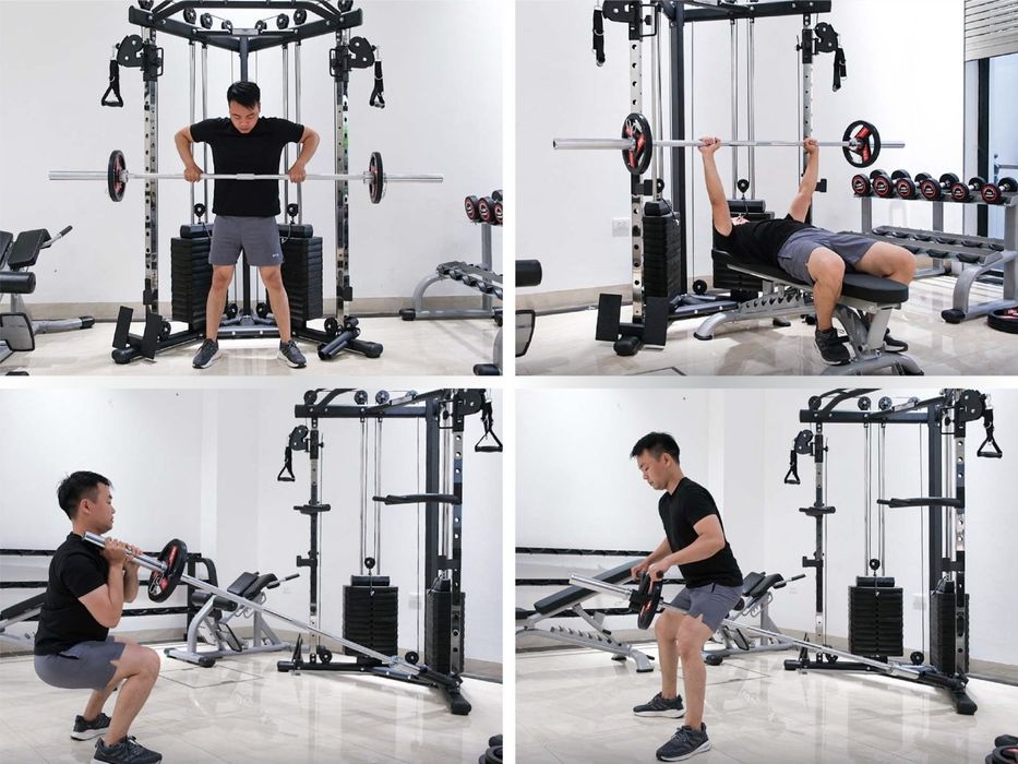 Силовой тренажёр Машина Смита Кроссовер