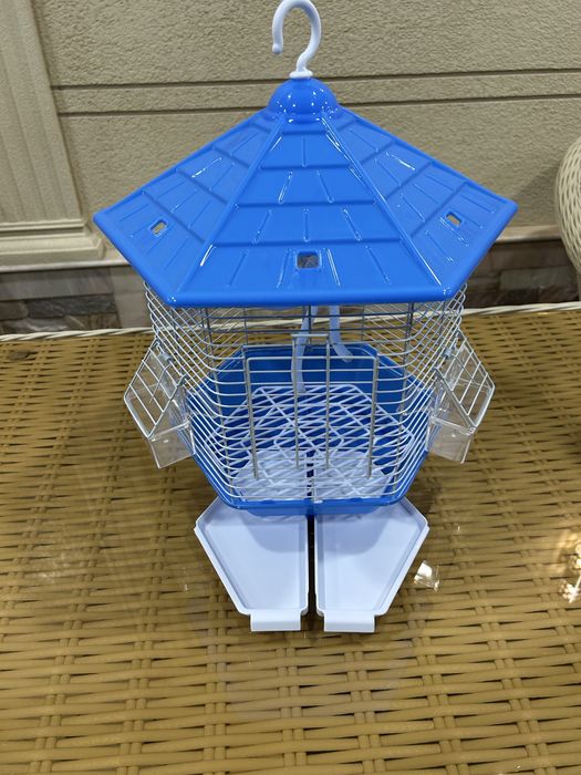 Клетка для птиц "Беседка" 30*30*42cM