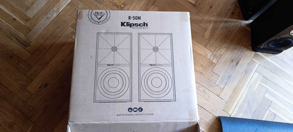Продавам тонколони клипш r50m чифт състояние ново