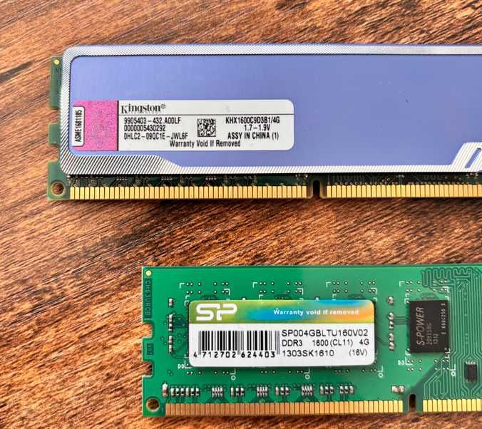 DDR3 Памети - 5 броя