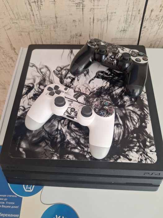 PS4 pro 1tb+игры продам либо обменяю